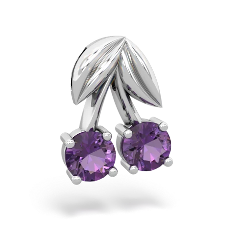 amethyst-amethyst cherries pendant