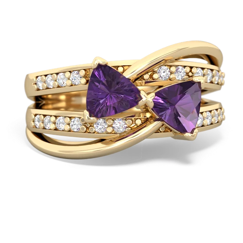 amethyst-amethyst couture ring