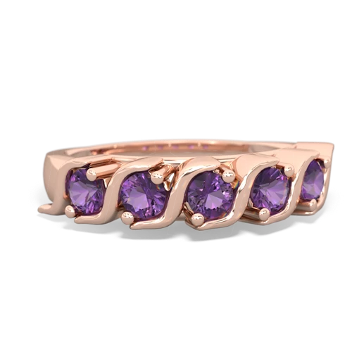 amethyst-amethyst timeless ring