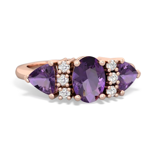 amethyst-ruby timeless ring