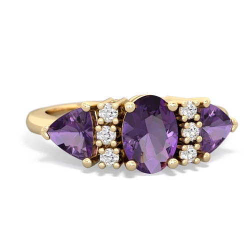 ruby-amethyst timeless ring