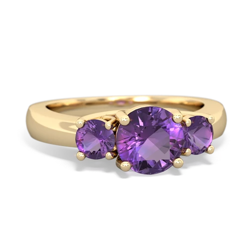 amethyst-amethyst timeless ring