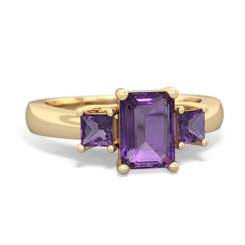 amethyst-amethyst timeless ring