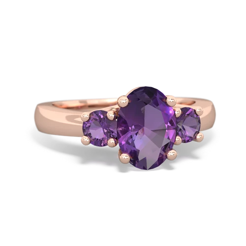 amethyst-amethyst timeless ring