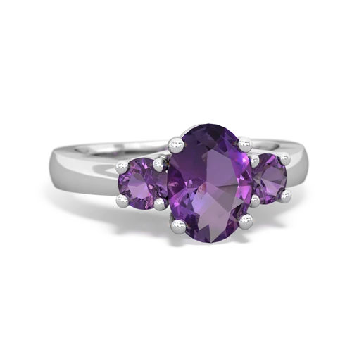 amethyst-amethyst timeless ring