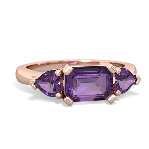 sapphire-pink sapphire timeless ring
