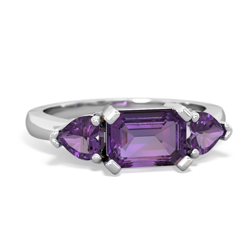 amethyst-amethyst timeless ring