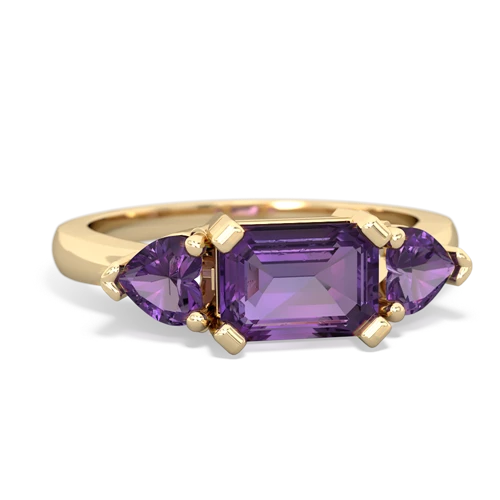 amethyst-amethyst timeless ring