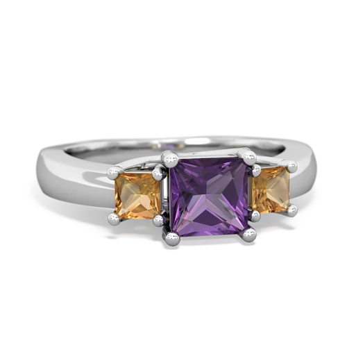 amethyst-citrine timeless ring