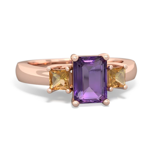 amethyst-citrine timeless ring