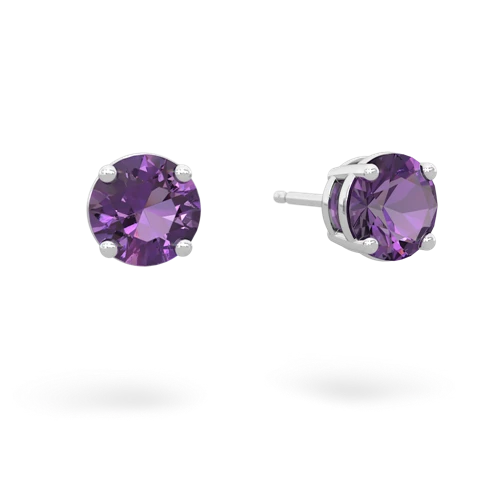 amethyst earrings