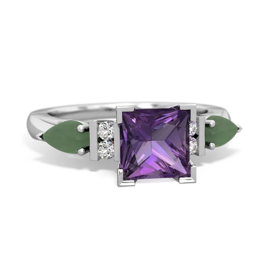 amethyst-jade engagement ring