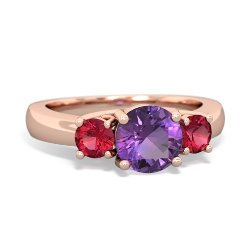 amethyst-lab ruby timeless ring