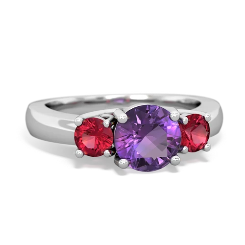 amethyst-lab ruby timeless ring