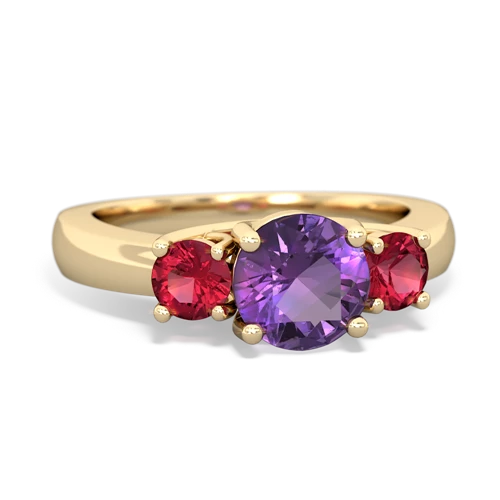 amethyst-lab ruby timeless ring