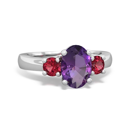 amethyst-lab ruby timeless ring