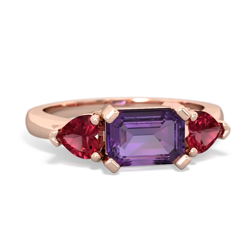 amethyst-lab ruby timeless ring