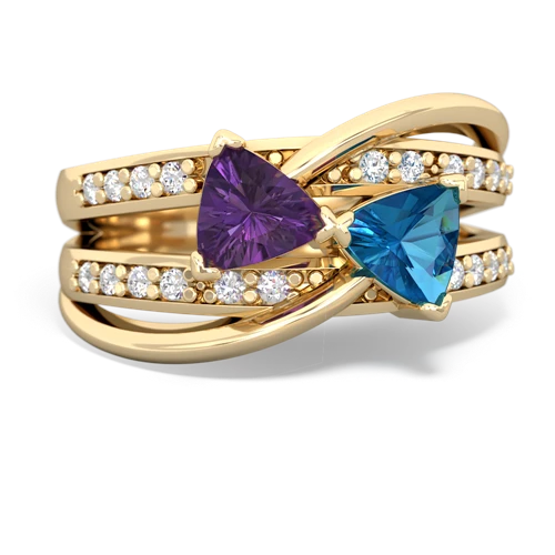 amethyst-london topaz couture ring