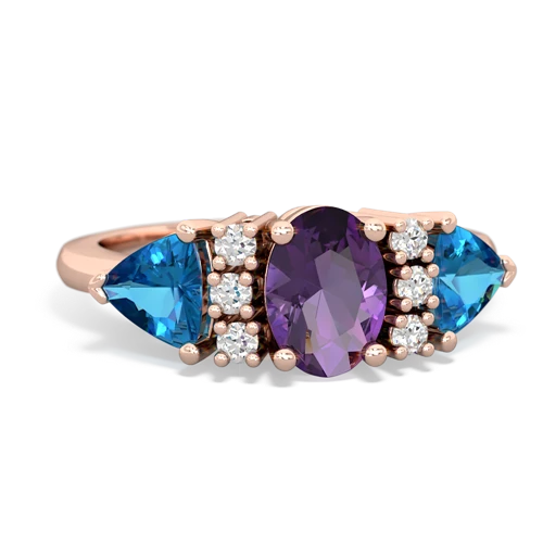 amethyst-london topaz timeless ring