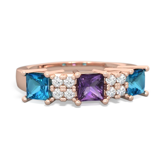 amethyst-london topaz timeless ring