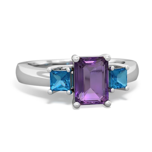 amethyst-london topaz timeless ring