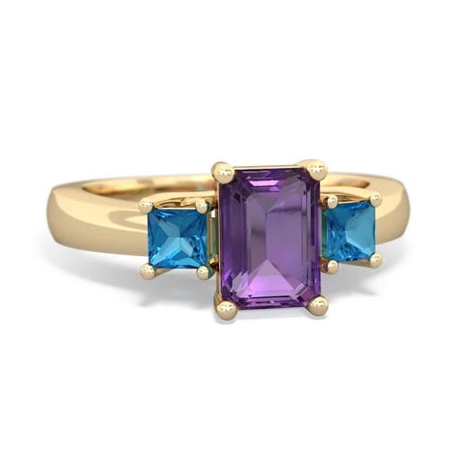 amethyst-london topaz timeless ring