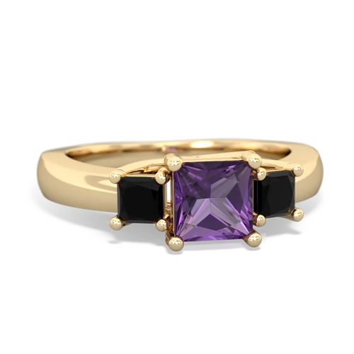 amethyst-onyx timeless ring