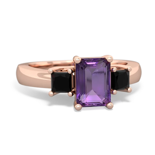 amethyst-onyx timeless ring