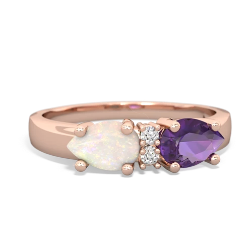 amethyst-opal timeless ring