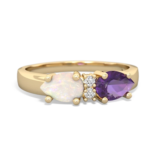 amethyst-opal timeless ring