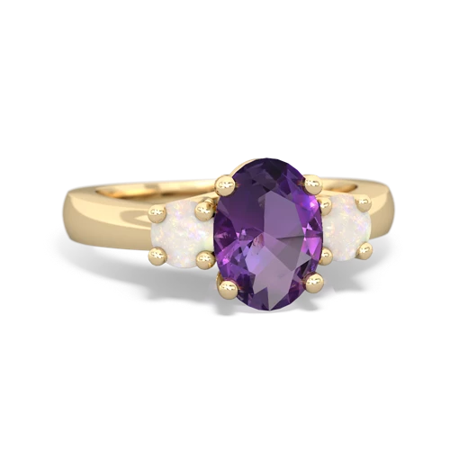 amethyst-opal timeless ring