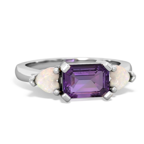 amethyst-opal timeless ring