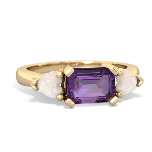 amethyst-opal timeless ring