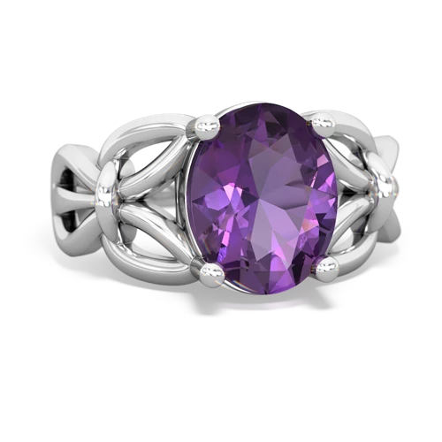 amethyst celtic ring