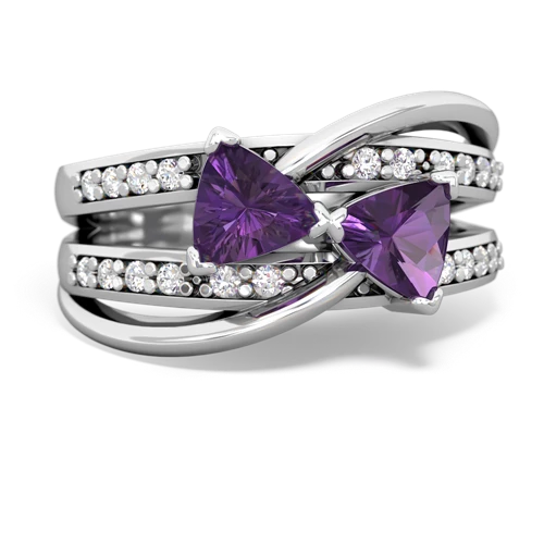 amethyst couture ring