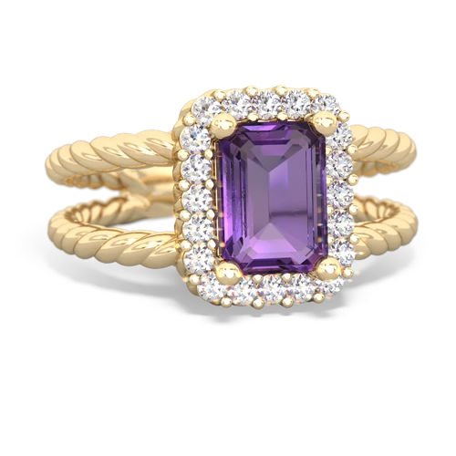 amethyst couture ring