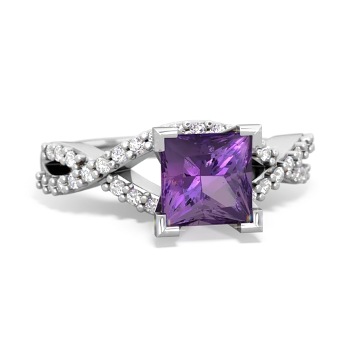 amethyst engagement ring