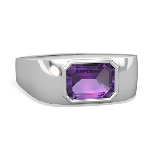 amethyst mens ring