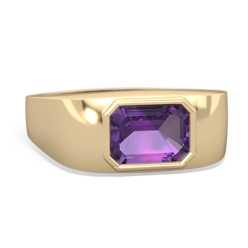 amethyst mens ring