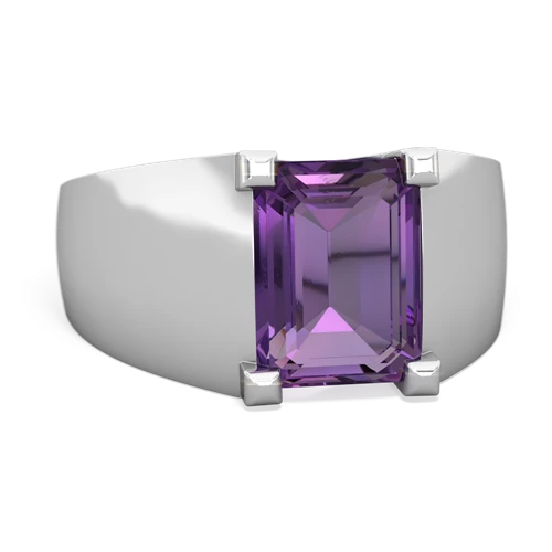 amethyst mens ring