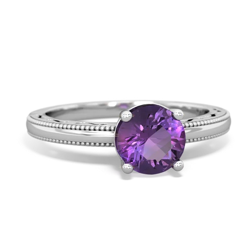 amethyst timeless ring