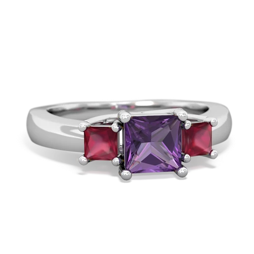 amethyst-ruby timeless ring