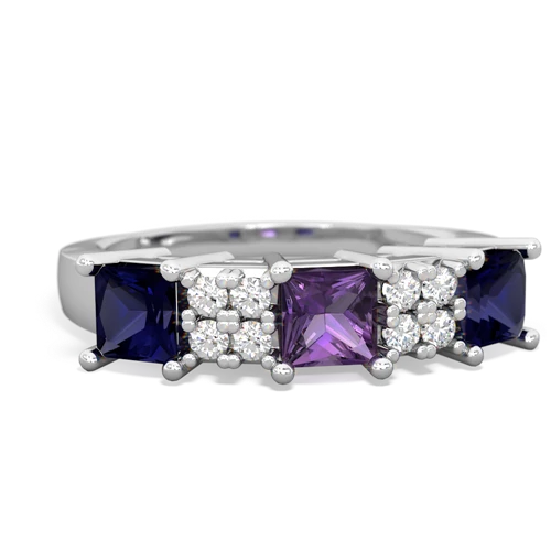amethyst-sapphire timeless ring