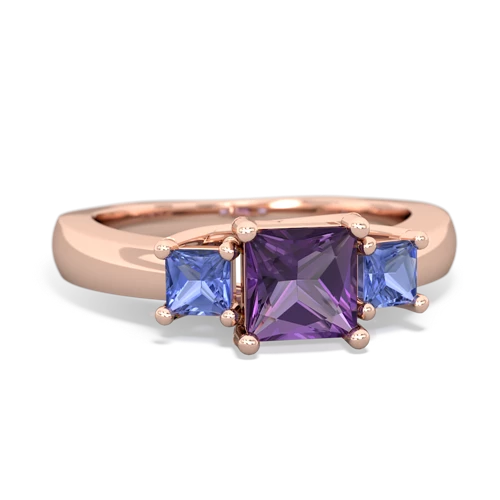 amethyst-tanzanite timeless ring