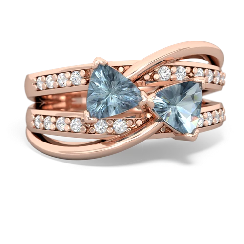 aquamarine-aquamarine couture ring