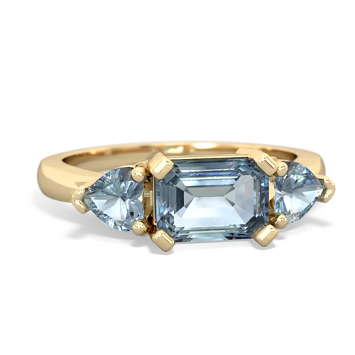 tanzanite-sapphire timeless ring