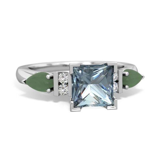 aquamarine-jade engagement ring