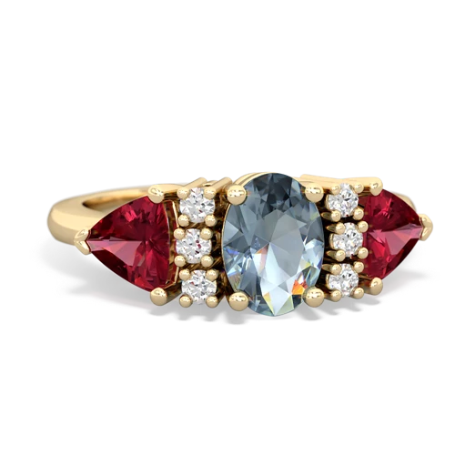 aquamarine-lab ruby timeless ring