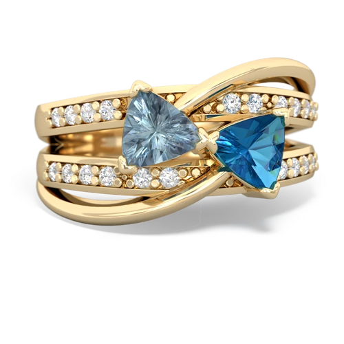 aquamarine-london topaz couture ring