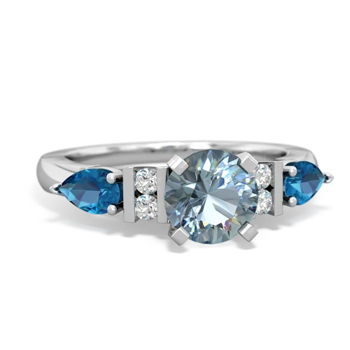 aquamarine-london topaz engagement ring